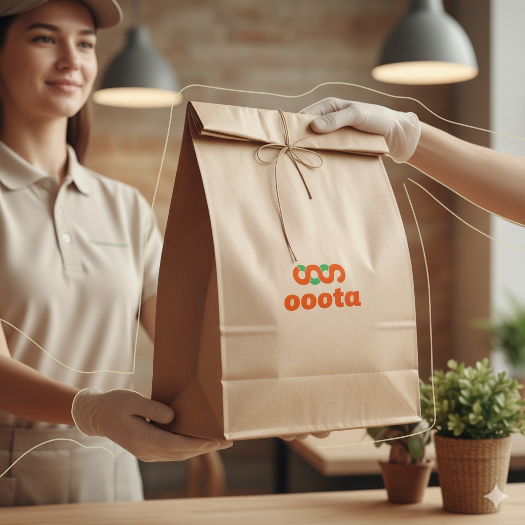 Delivery close-up